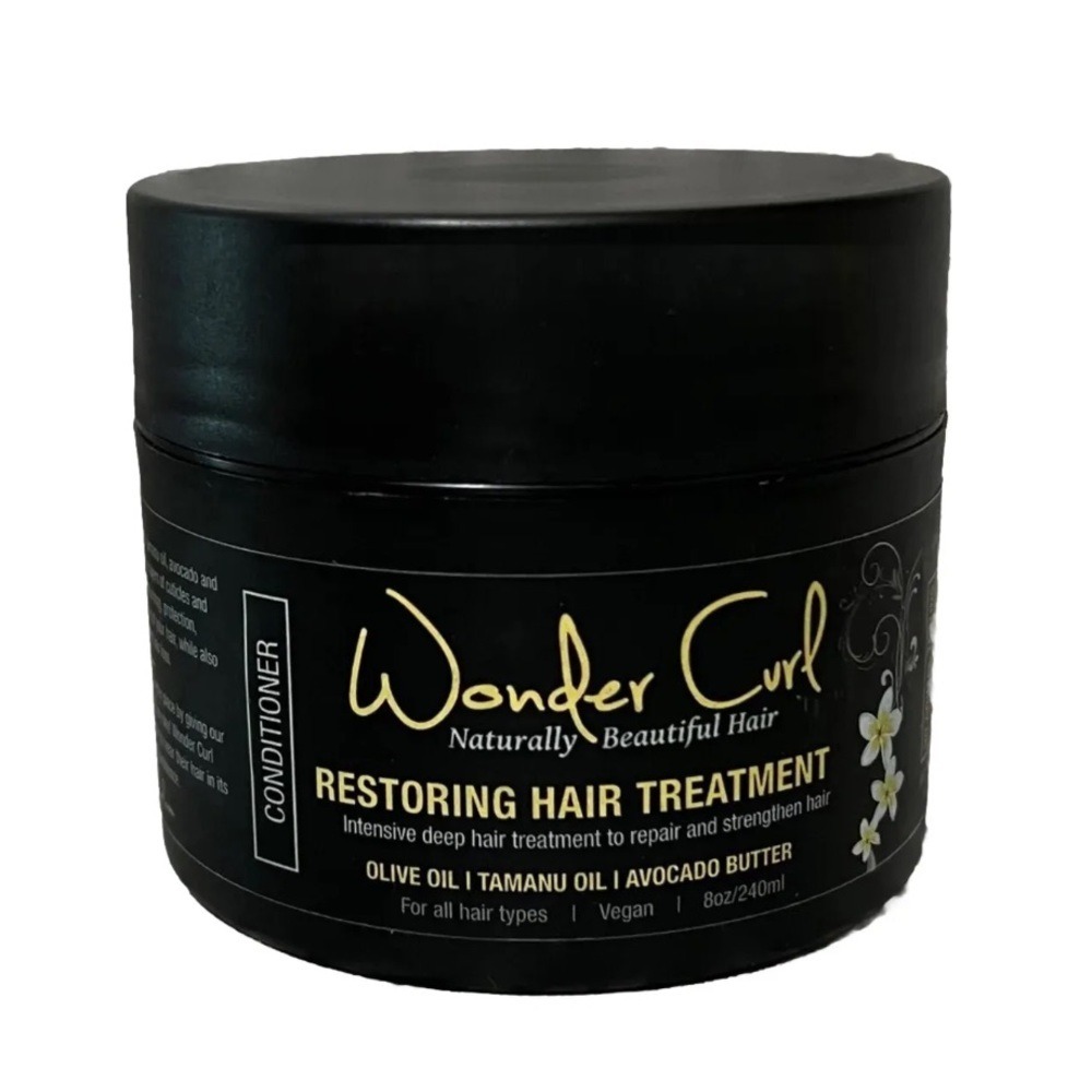 Wonder Curl Restoring Hair Treatment Conditioner 8 oz Vegan